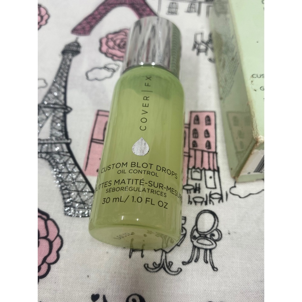 Cover FX Custom Blot Drops Oil Control 30ml 1.0 fl oz Matte Finish Serum L6C12